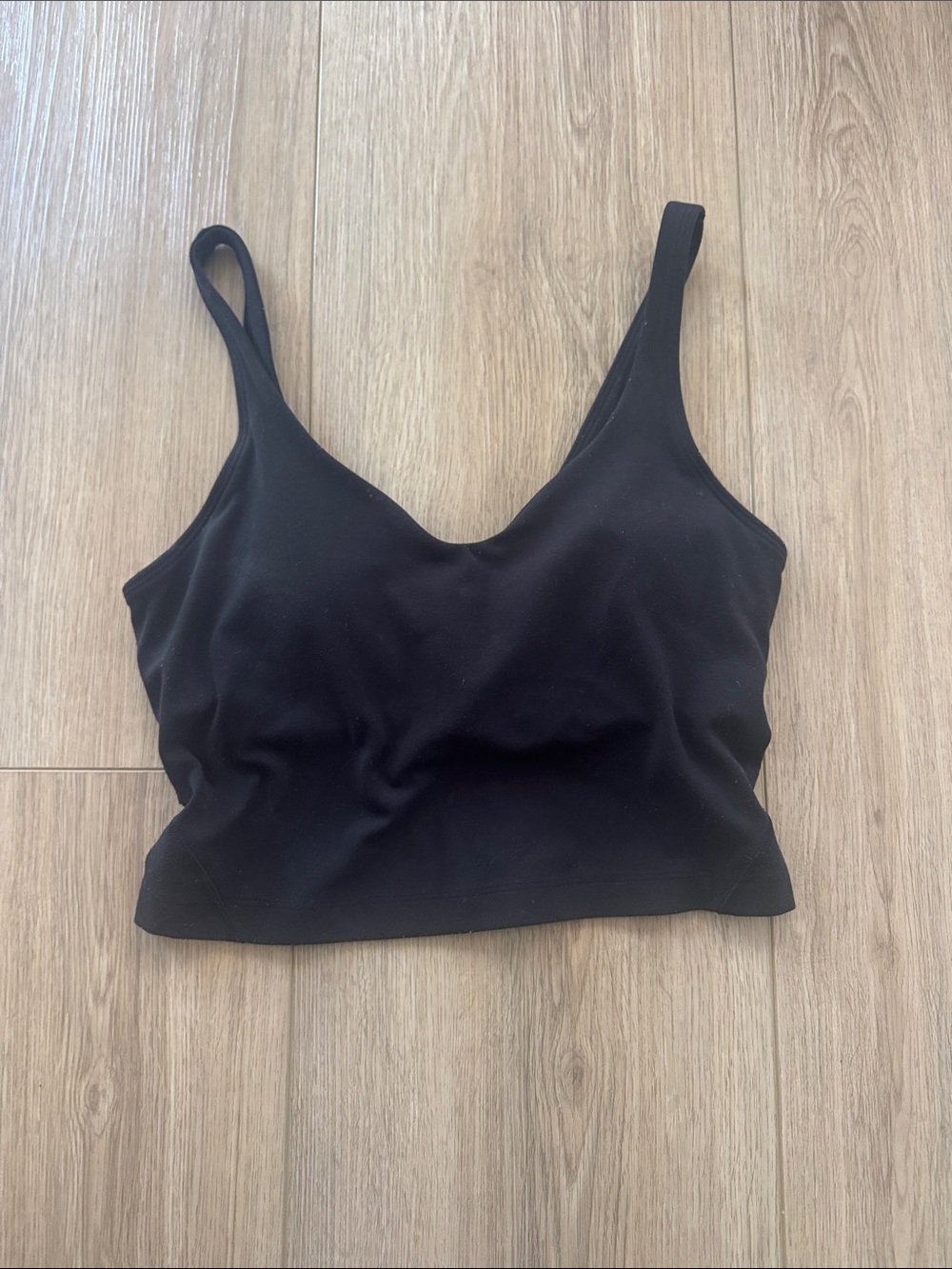 LULULEMON BLACK ALIGN TANK SIZE 4